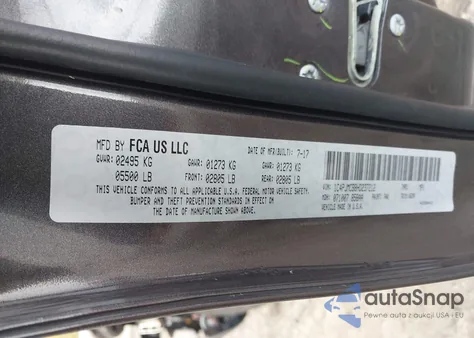 2017 Jeep Cherokee Latitude 4X4 from USA, damaged, VIN 1C4PJMCB8HD237212